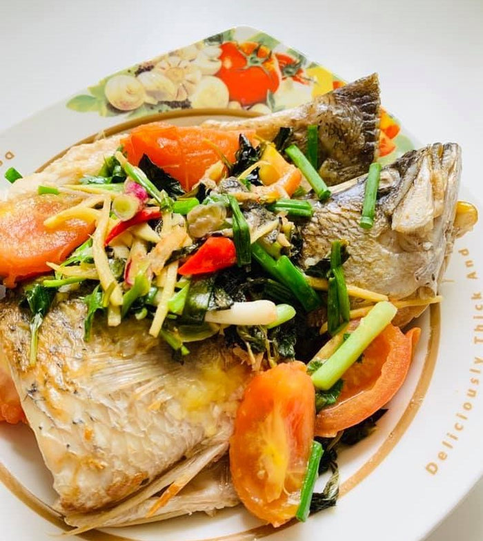 Thaistyle Spicy & Sour Basil Fish Shark Ninja Singapore