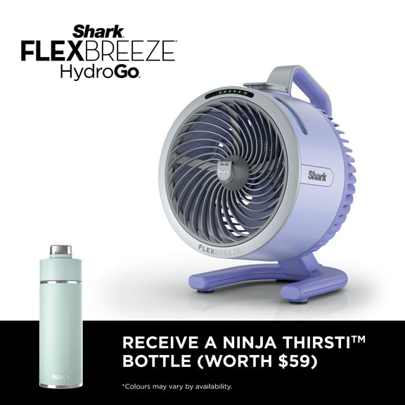 Shark FlexBreeze HydroGo™ Portable Misting Fan - FA050SM – SharkNinja ...