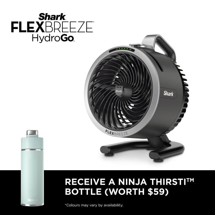 Shark FlexBreeze HydroGo™ Portable Misting Fan - FA050SM – SharkNinja ...