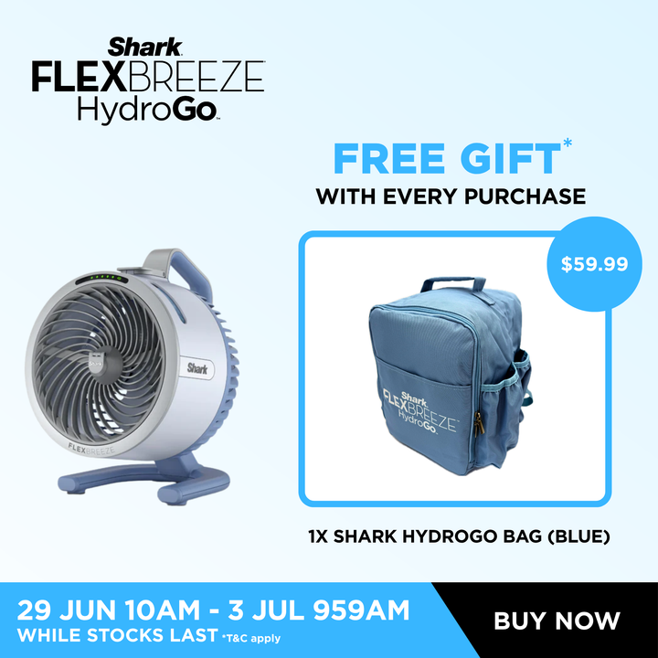 Shark FlexBreeze HydroGo™ Portable Misting Fan - FA050SM