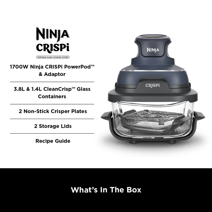 Ninja CRISPi Portable Glass Air Fryer - FN101 – SharkNinja Singapore