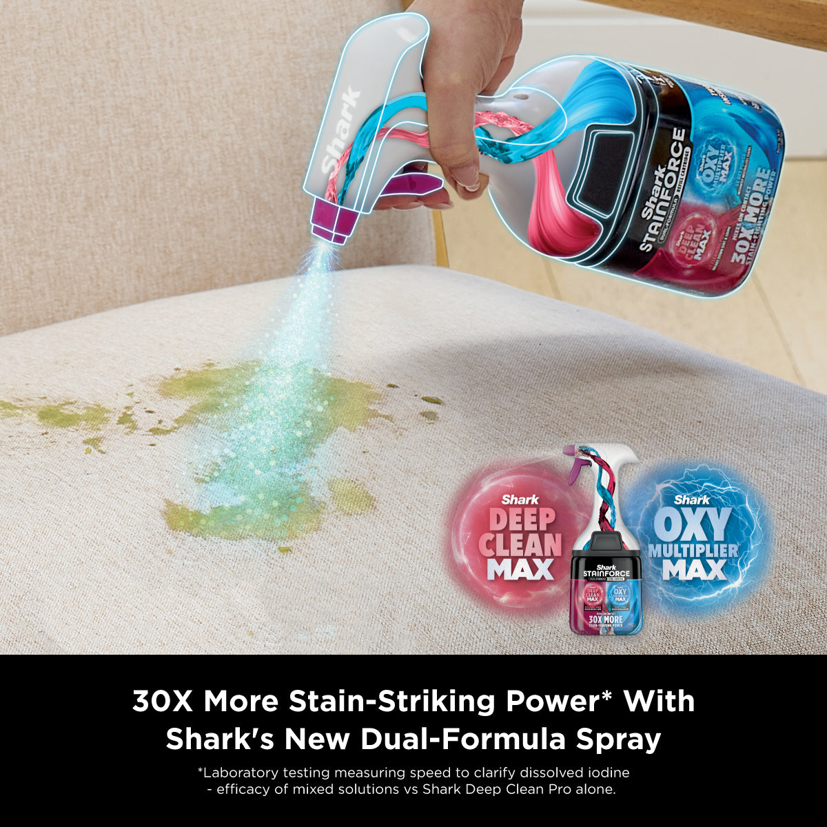 Shark StainForce Cordless Spot Cleaner - HX100SM – SharkNinja