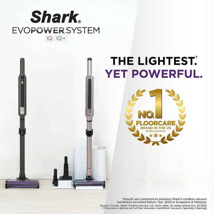 Shark EVOPOWER SYSTEM IQ | IQ+ Cordless Vacuum - CS851 – Shark Shark EVOPOWER SYSTEM IQ | IQ+ Cordless Vacuum - CS851 – Shark