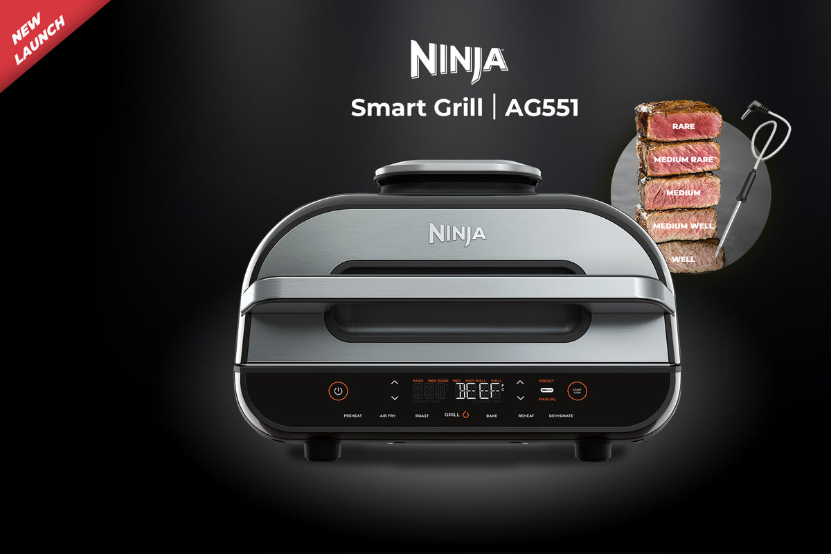 Smart XL Grill & Air Fryer - AG551 – SharkNinja Singapore